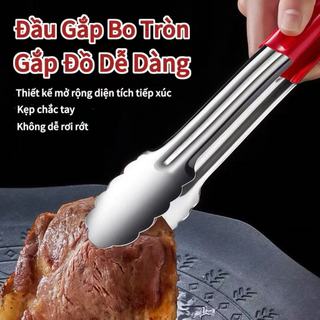 DỤNG CỤ KẸP CÁN NHỰA GẮP THỨC ĂN THỰC PHẨM CAO CẤP GẮP THỊT BÁNH ĐỒ BẾP NÓNG HẤP NƯỚNG TRONG LÒ VI SÓNG AN TOÀN SỨC KHỎE
