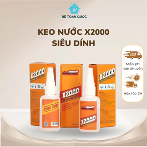 Combo 2 băng keo nước x2000 dán giày,dép,túi xách,đồ nhựa không hại tay (dạng nước)