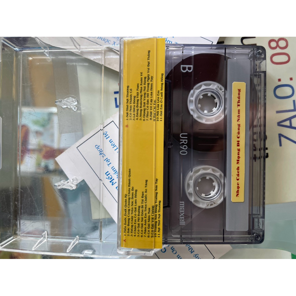 Băng Cassette Nhạc Cách Mạng Đi Cùng Năm Tháng ( 90 phút)