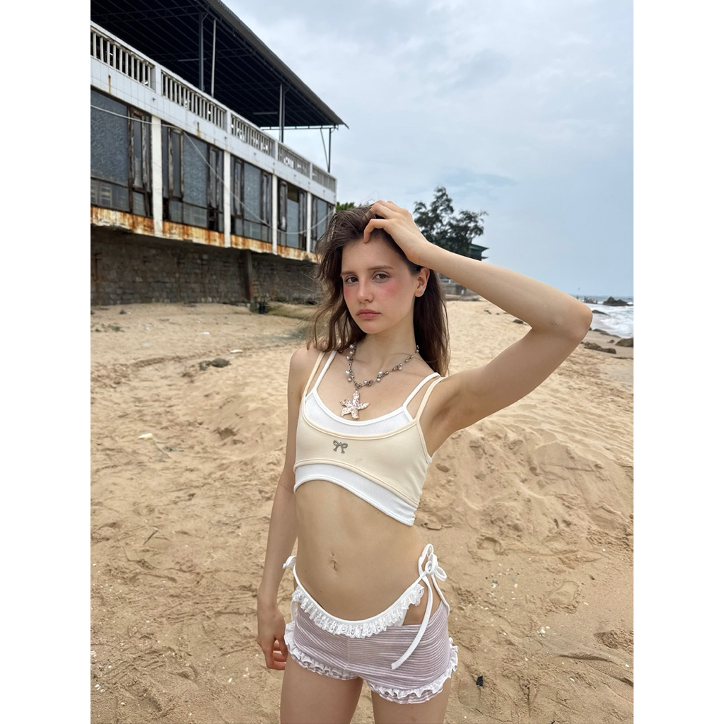 Honey Top - Remmus| Set 2 áo hai dây rời croptop cho nữ