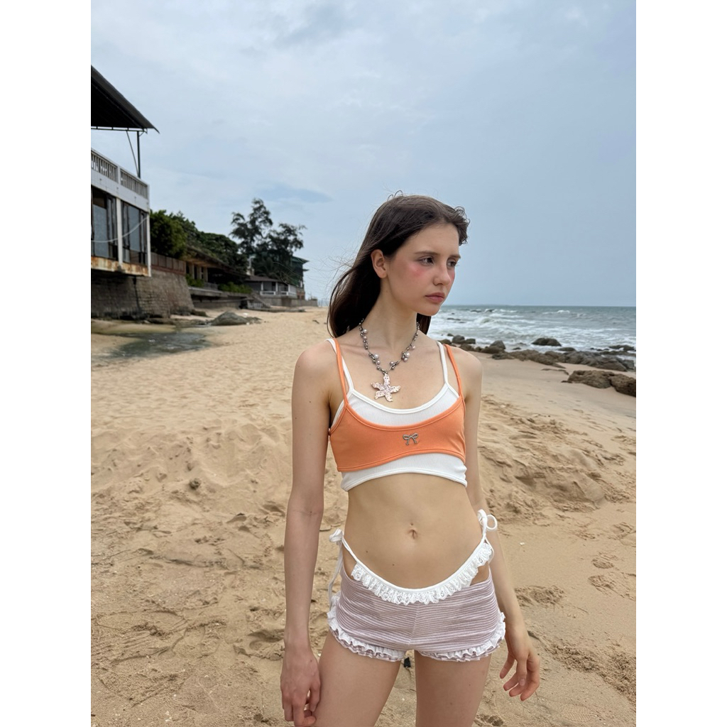 Honey Top - Remmus| Set 2 áo hai dây rời croptop cho nữ