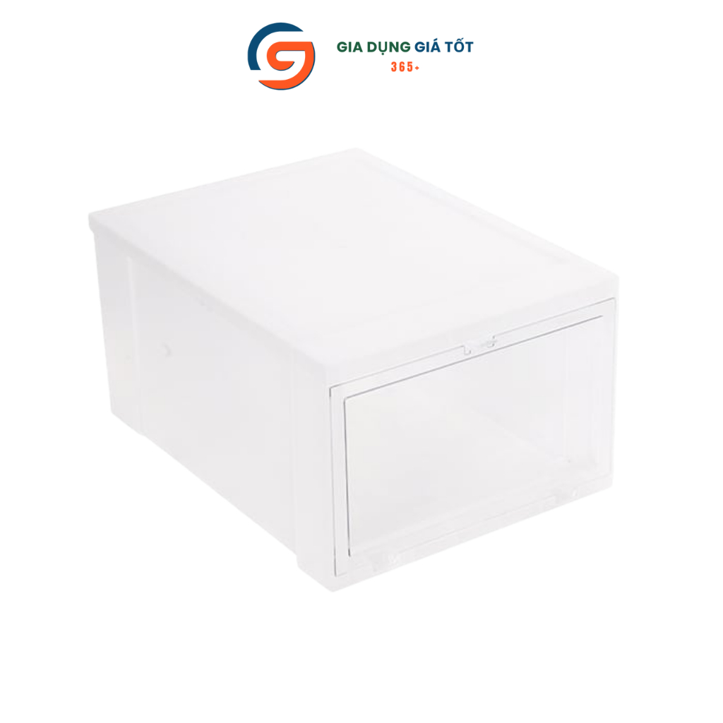 Hộp đựng giày cao cấp nhựa Song Long, kệ để giày dép có lỗ thoáng khí, xếp chồng gọn gàng