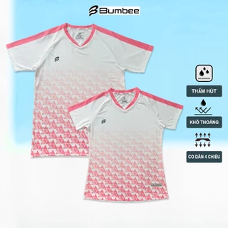 Quần áo cầu lông Bumbee nam nữ, áo cầu lông Japan chất liệu co giãn 4 chiều size M L XL XXL (1022)