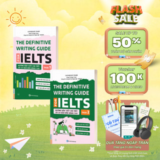 Sách - ôn luyện IELTS The Definitive Writing Guide for IELTS – Task 1+2 MCBooks