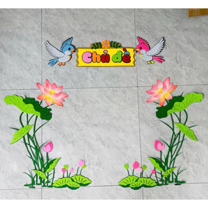 Viền chủ đề- Trang trí mầm non. - Đồ dùng mầm non. Tranh góc mầm non