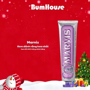 Kem Đánh Răng Marvis Jasmin Mint - 85ml (Màu Tím)