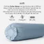 Vỏ gối ôm Cotton Sateen 70x100 35x100cm Sen Đá Home Bedding trơn màu cao cấp, bao áo dây kéo khóa satin