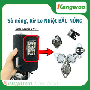 Sò Nhiệt, Rơ Le (Relay) 85-90-95 độ C - Cảm biến nhiệt cho bầu nóng Máy Lọc Nước RO Nóng Lạnh - Tặng keo tản nhiệt