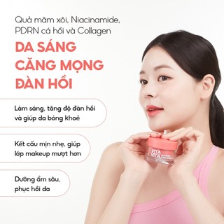 Kem Dưỡng Làm Sáng, Săn Chắc Da Vita Vita Raspberry PDRN Cream BETHESKIN 50g