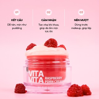 Kem Dưỡng Làm Sáng, Săn Chắc Da Vita Vita Raspberry PDRN Cream BETHESKIN 50g