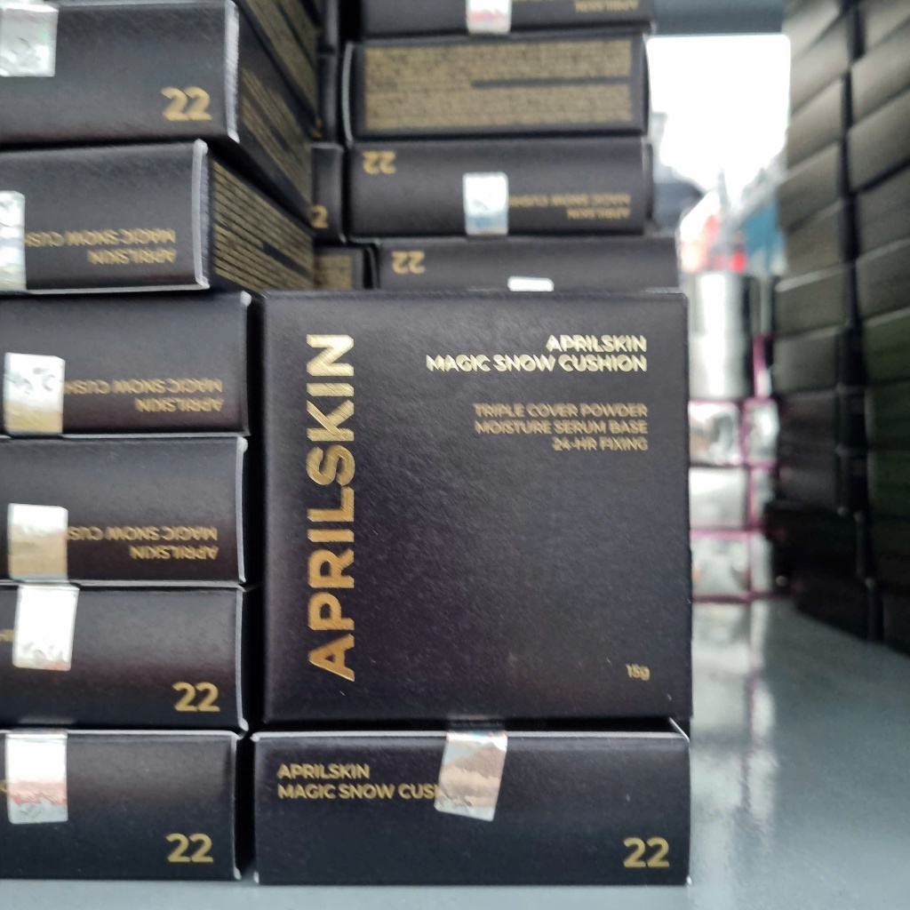 [New 2022] Phấn Nước AprilSkin Black Magic Snow Cushion - 15g