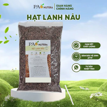 Hạt Lanh Nâu Nhập Khẩu Chính Hãng ẤN ĐỘ, Hỗ Trợ Ngăn Ngừa Ung Thư Vú Và Tiểu Đường