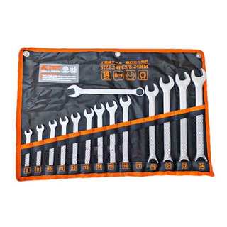 Bộ cờ lê vòng miệng hãng Kapusi Nhật Bản 14 chi tiết từ 10-32mm hoặc 8-24mm , Bảo hành 12 tháng