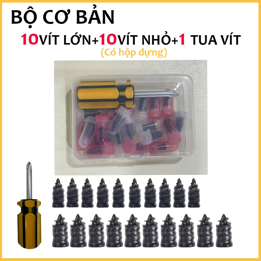Vít sửa lốp khẩn cấp, không cần tháo lốp, sửa chữa nhanh chóng, có thể sử dụng cho xe hơi / xe máy lốp chân không