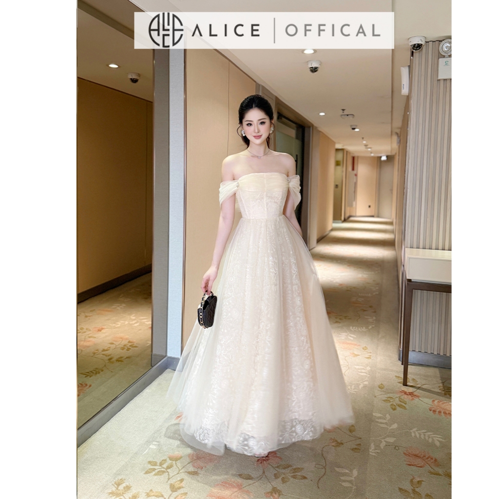 [BST Váy Dự Tiệc] BST Váy/Đầm Nữ Cao Cấp Alice Phù Hợp Dự Tiệc Phong Cách Nữ Tính, Thanh Lịch