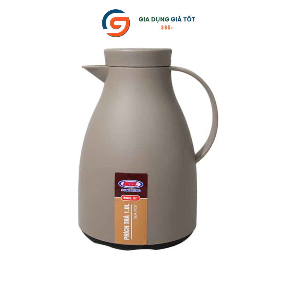 Phích ủ trà giữ nhiệt Song Long 1L 1.6L, phích trà nóng lạnh có quai, nhiều màu sắc đẹp
