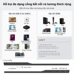 Màn hình di động 15.6 inch 60Hz Màn hình cầm tay Full HD Màn hình chơi game IPS hỗ trợ TYPE-C & HDMI — ảnh 8