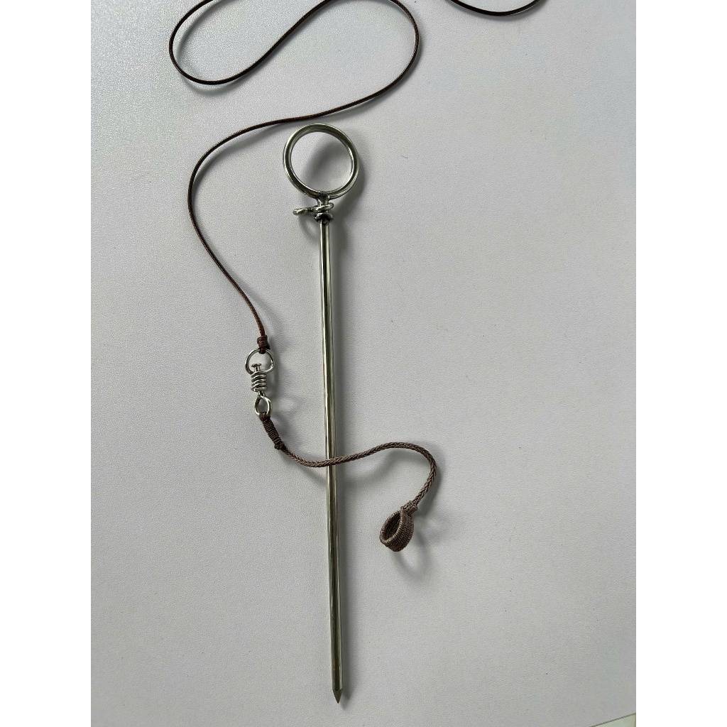 xích chân gà siêu bền đan cx to trâu bò tròn kèm coc xoay inox