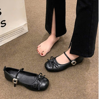Giày búp bê nữ đế bệt lolita Linhl Shop thiết kế sang chảnh mẫu mới hot trend mã 62