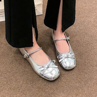 Giày búp bê nữ đế bệt lolita Linhl Shop thiết kế sang chảnh mẫu mới hot trend mã 62