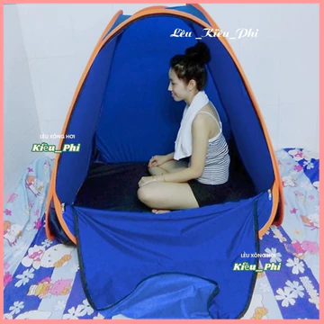 Lều xông hơi tại nhà - Lều xông hơi tự bung chui đầu tam giác tiện lợi Kiều Phi (Màu ngẫu nhiên) cao cấp