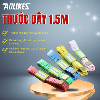 Thước dây mềm 1.5m đầu thép chất lượng cao – nhỏ gọn, bền bỉ, dễ sử dụng
