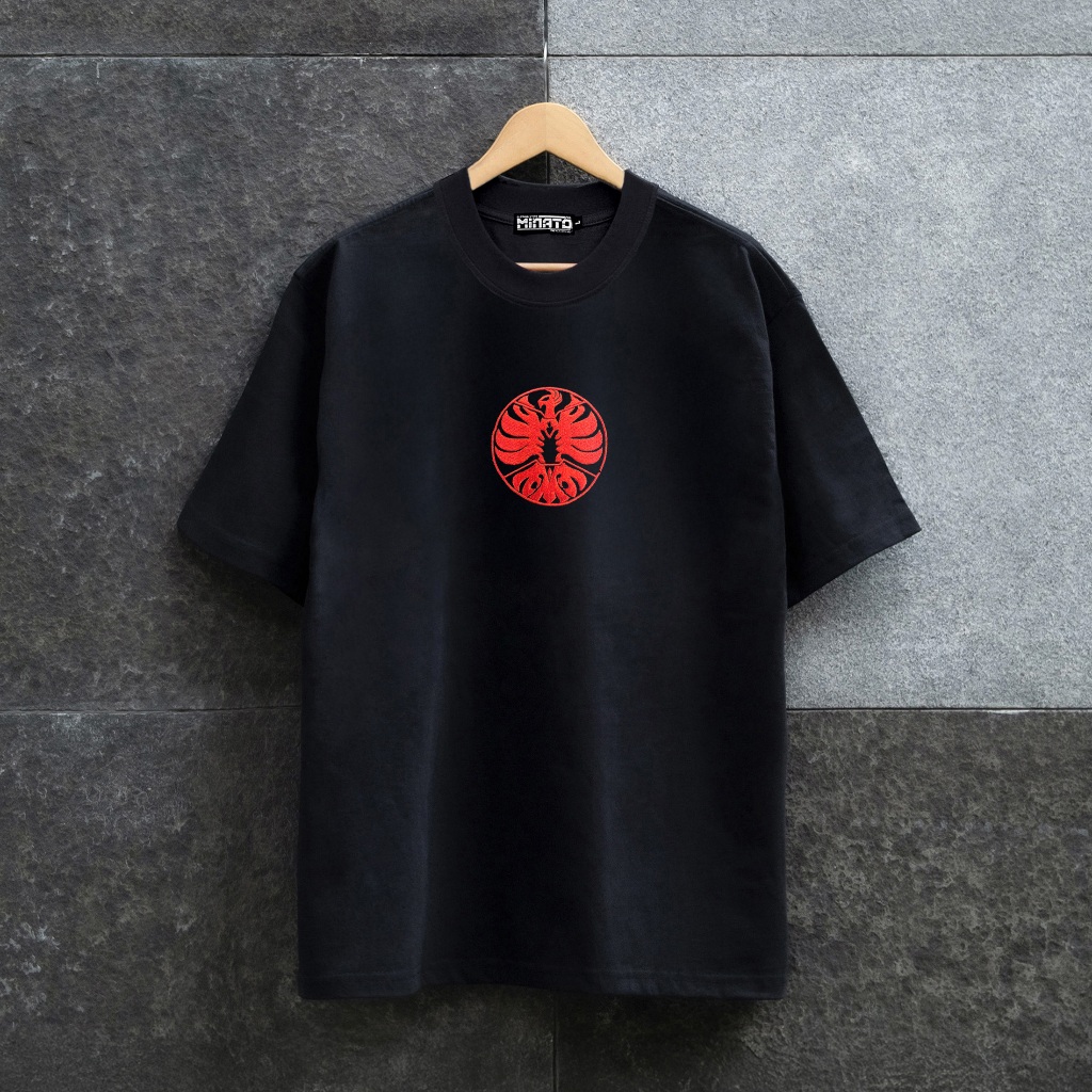 Áo thun Rider OOO Hình Thêu Nam Nữ Unisex Form Rộng Oversized