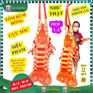 Gấu Bông Hải Sản Kích Thước Siêu To Như Thật – Tôm Hùm Cua Ghẹ Siêu Mịn Đồ Chơi Doll Toy Ngọc Susi