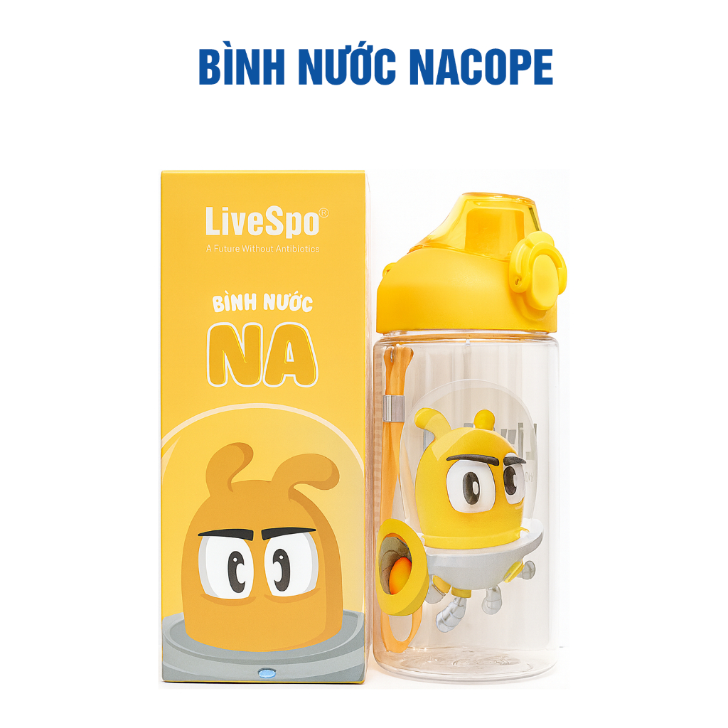 Bình đựng nước NACOPE tiện lợi, dung tích 500ml