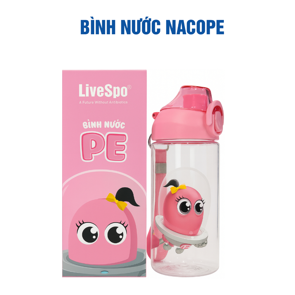 Bình đựng nước NACOPE tiện lợi, dung tích 500ml