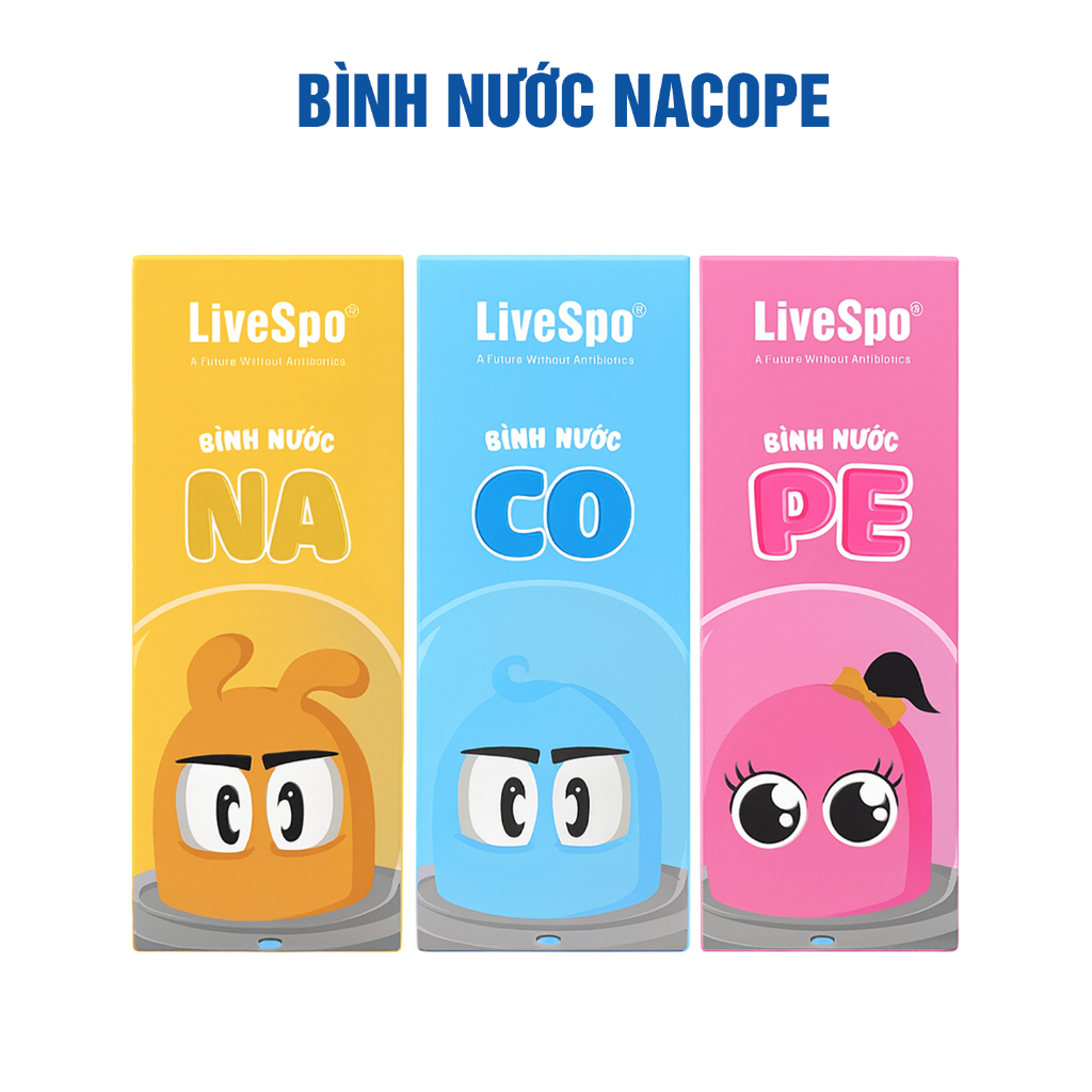 Bình đựng nước NACOPE tiện lợi, dung tích 500ml