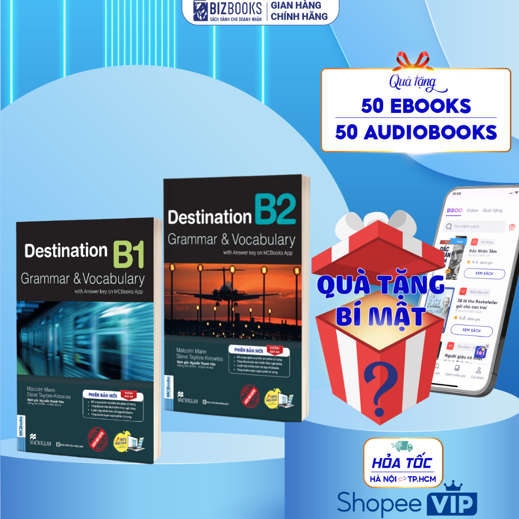 Sách Destination B1 & B2 Grammar and Vocabulary Lẻ/Combo Phiên bản Mới ...