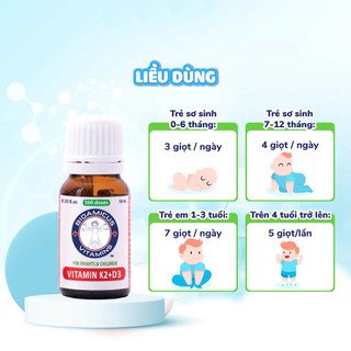 Bộ Ba BioAmicus Cho Bé - BioAmicus Complete 10 Chủng, BioAmicus Vitamin K2 & D3 Và BioAmicus Omega-3 DHA