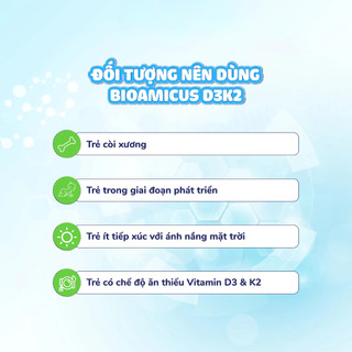 Bộ Ba BioAmicus Cho Bé - BioAmicus Complete 10 Chủng, BioAmicus Vitamin K2 & D3 Và BioAmicus Omega-3 DHA