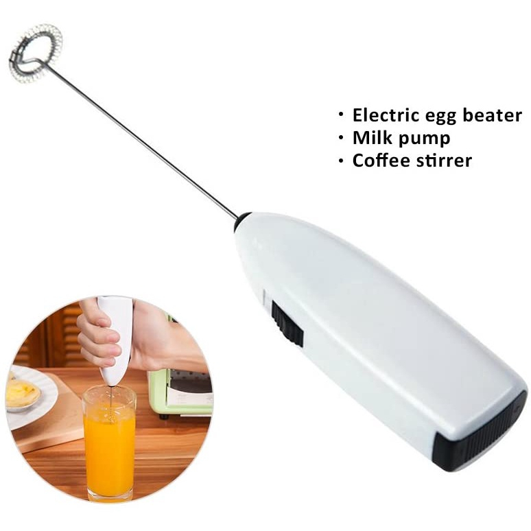 Máy Đánh Trứng,Tạo Bọt Cafe Cầm Tay mini tiện lợi hàng cao cấp loại 1 tiện ích