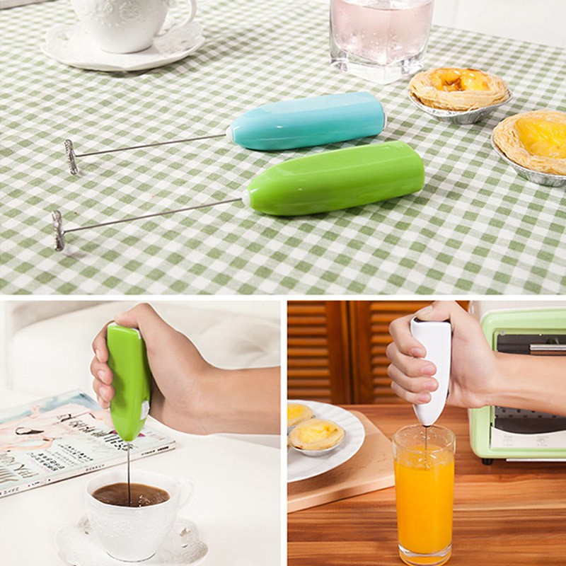 Máy Đánh Trứng,Tạo Bọt Cafe Cầm Tay mini tiện lợi hàng cao cấp loại 1 tiện ích