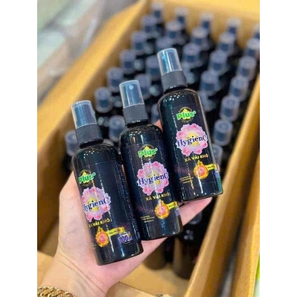combo 5 chai Xịt vải khô Hygiene xịt quần áo khử mùi ẩm mốc