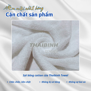 Khăn Tắm Nhà Nghỉ xuất Nhật 60x120cm THAI BINH TOWEL Cotton 100% Mềm Mại Siêu Thấm Hút Không Xù Bông KS4