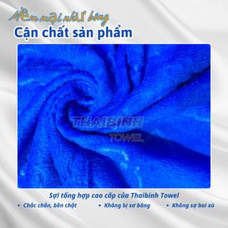 Combo 5 khăn tắm 50*100cm lông cừu dập gấu THAIBINH TOWEL bông mềm,thấm hút nước