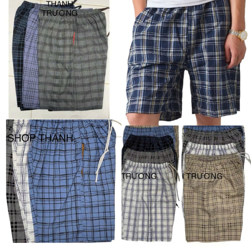 COMBO 5 QUẦN ĐÙI NAM . chất liệu cotton chất vải mềm mát ,co giản nhẹ,đa dạng màu sắc