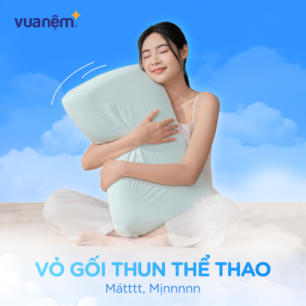 Gối nằm memory foam iComfy Sofy Air - Gối foam, Gối công thái học, gối ngủ êm Vua Nệm