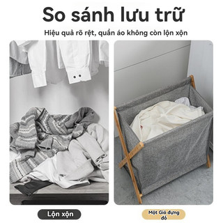 Giỏ đựng quần áo bẩn Giỏ Gấp Gọn Họa đựng đồ giặt Bẩn Đồ Giặt đựng đồ Giỏ kiệm không gian