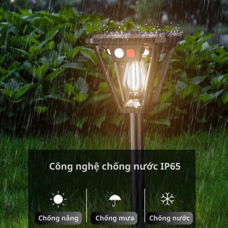 Đèn sạc năng lượng cảm ứng chuyển động chống nước