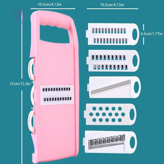 Bộ nạo rau củ 5 lưỡi dao đa năng 5 in1 đa năng tiện lợi 815