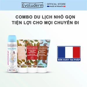 Xịt khoáng Evoluderm 50ml và Kem dưỡng da tay Evoluderm 50ml