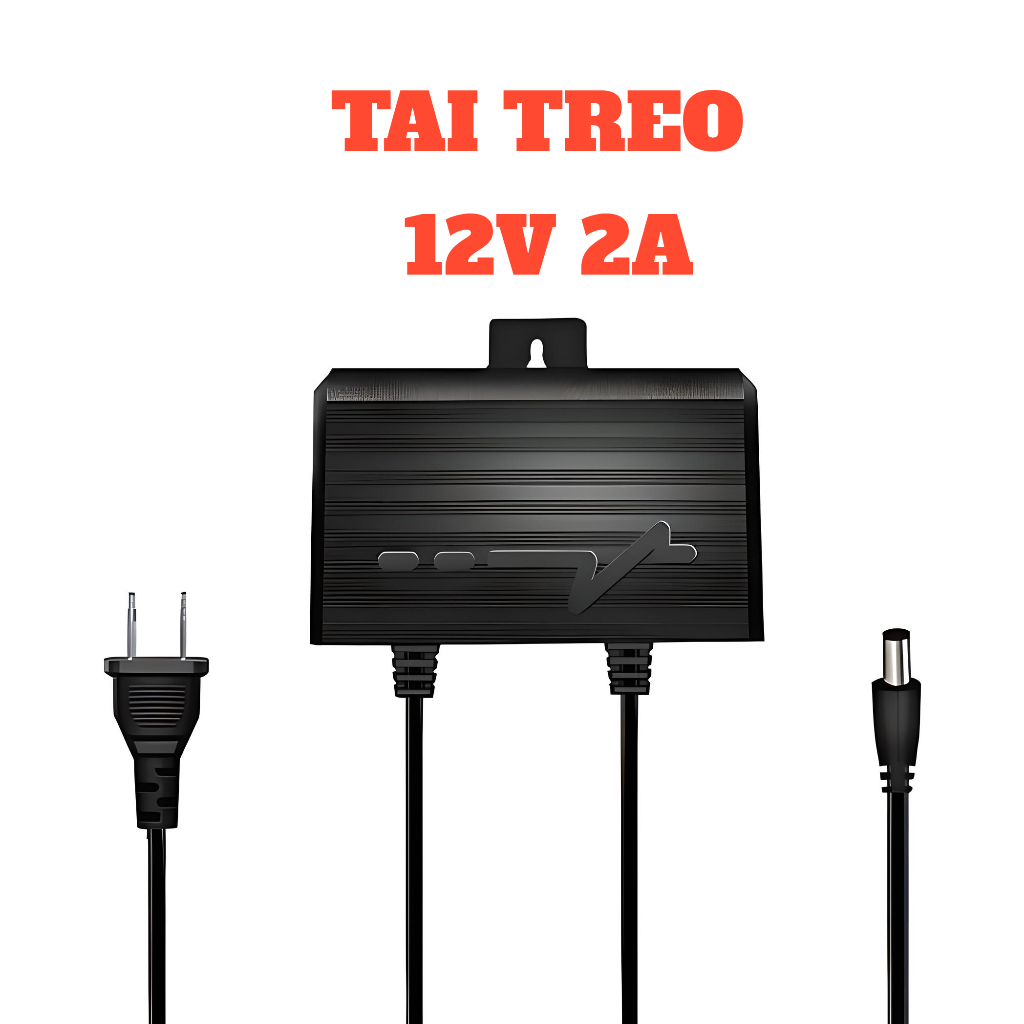 [ Combo 10 ] Nguồn 12V 2A tai treo, Adapter Cho Camera