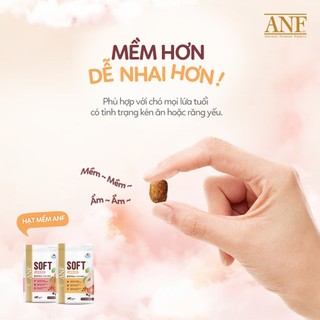 [MUA 2 TẶNG 1-1.2KG] ANF Soft  - Thức ăn hạt mềm cho Chó, Dễ nhai, Giàu dinh dưỡng, Hỗ trợ tiêu hóa khỏe mạnh 1.2kg