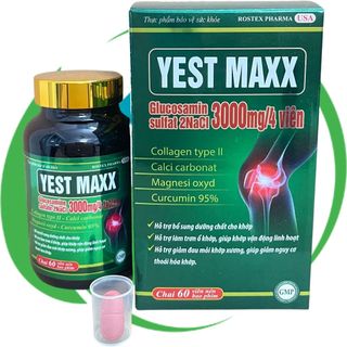 Yest Maxx Xanh Lá Chai 60 Viên - Rostex - Hải Dương - Vitamin Phục Hồi