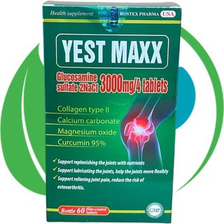 Yest Maxx Xanh Lá Chai 60 Viên - Rostex - Hải Dương - Vitamin Phục Hồi