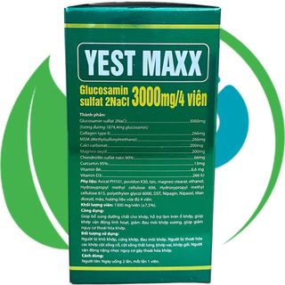 Yest Maxx Xanh Lá Chai 60 Viên - Rostex - Hải Dương - Vitamin Phục Hồi
